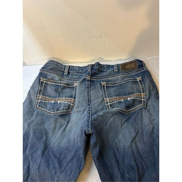 Ariat Other - Ariat 42/34 men’s relaxed boot cut M4 jeans distressed denim rn#105037 distresse
